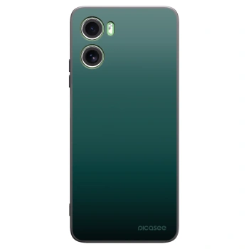 Picasee Motorola Moto G06 Hülle - Schwarzes Silikon - Verdant Fade