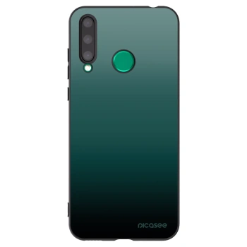 Picasee Honor 20 Lite Hülle - Schwarzes Silikon - Verdant Fade