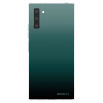 Picasee Samsung Galaxy Note 10 N970F Hülle - Transparentes Silikon - Verdant Fade