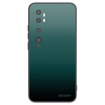 Picasee Xiaomi Mi Note 10 (Pro) Hülle - Schwarzes Silikon - Verdant Fade