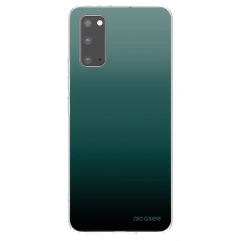 Picasee Samsung Galaxy S20 G980F Hülle - Transparentes Silikon - Verdant Fade