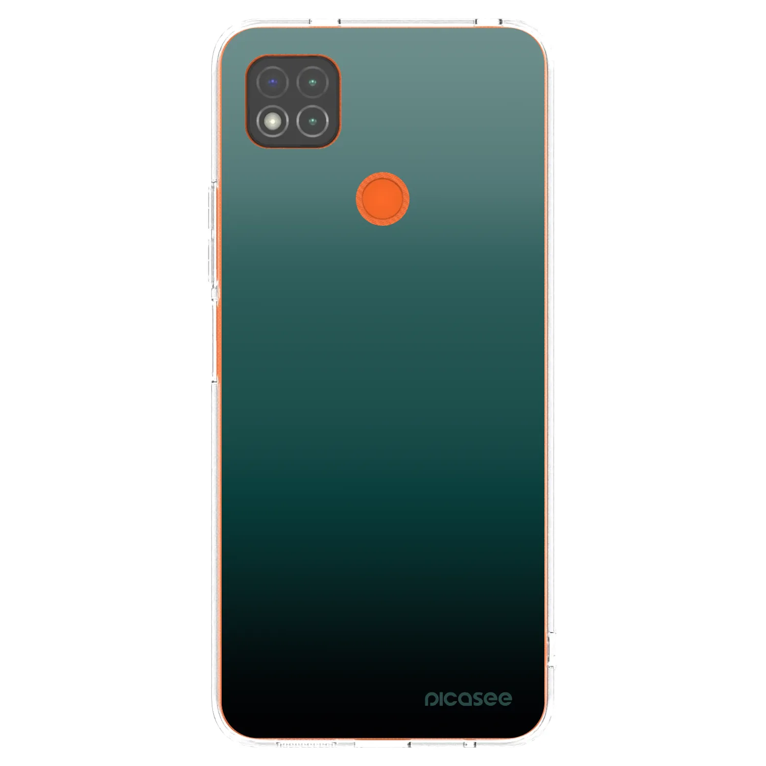 Picasee Xiaomi Redmi 9C Hülle - Transparentes Silikon - Verdant Fade