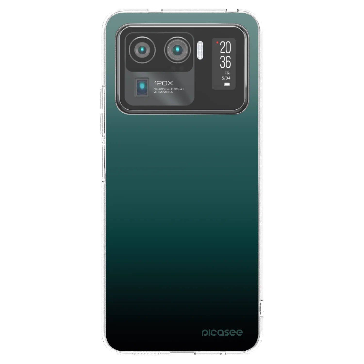 Picasee Xiaomi Mi 11 Ultra Hülle - Transparentes Silikon - Verdant Fade