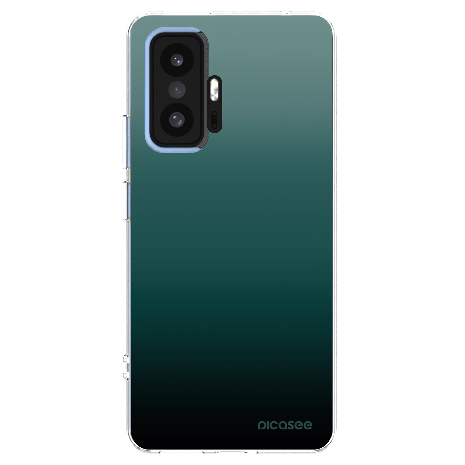 Picasee Xiaomi 11T Hülle - Transparentes Silikon - Verdant Fade
