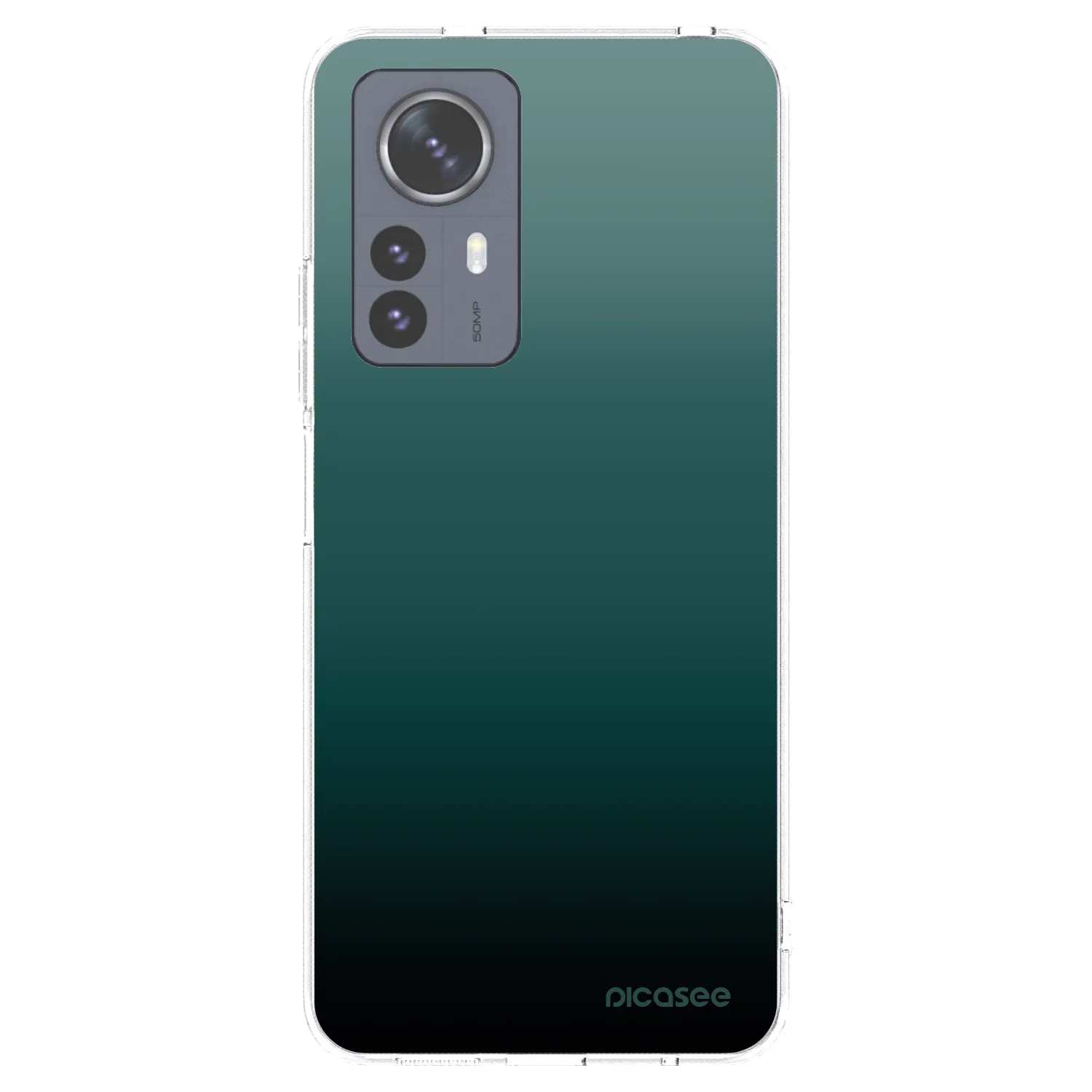 Picasee Xiaomi 12 Pro Hülle - Transparentes Silikon - Verdant Fade