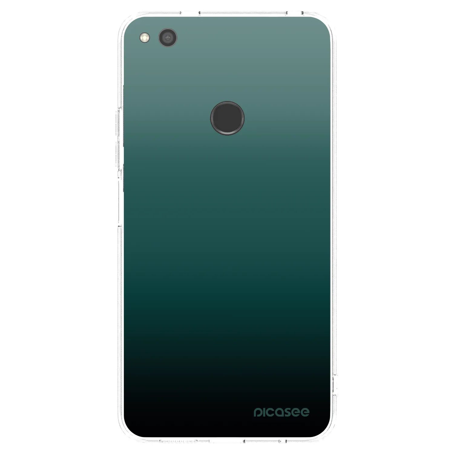 Picasee Huawei P9 Lite 2017 Hülle - Transparentes Silikon - Verdant Fade