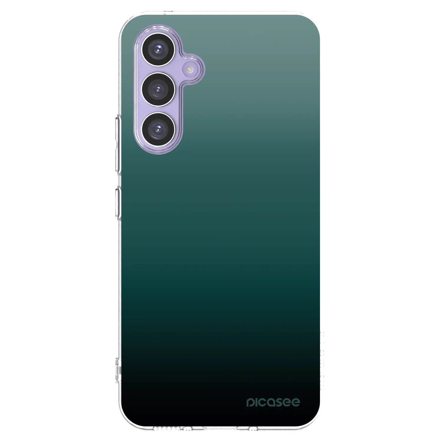Picasee Samsung Galaxy A54 5G A546B Hülle - Transparentes Silikon - Verdant Fade