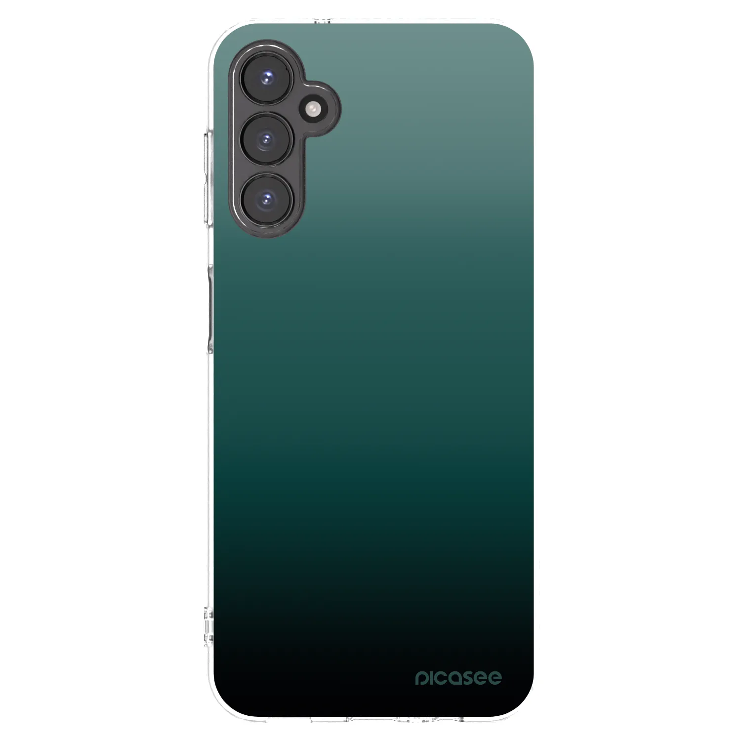 Picasee Samsung Galaxy A14 4G A145R Hülle - Transparentes Silikon - Verdant Fade