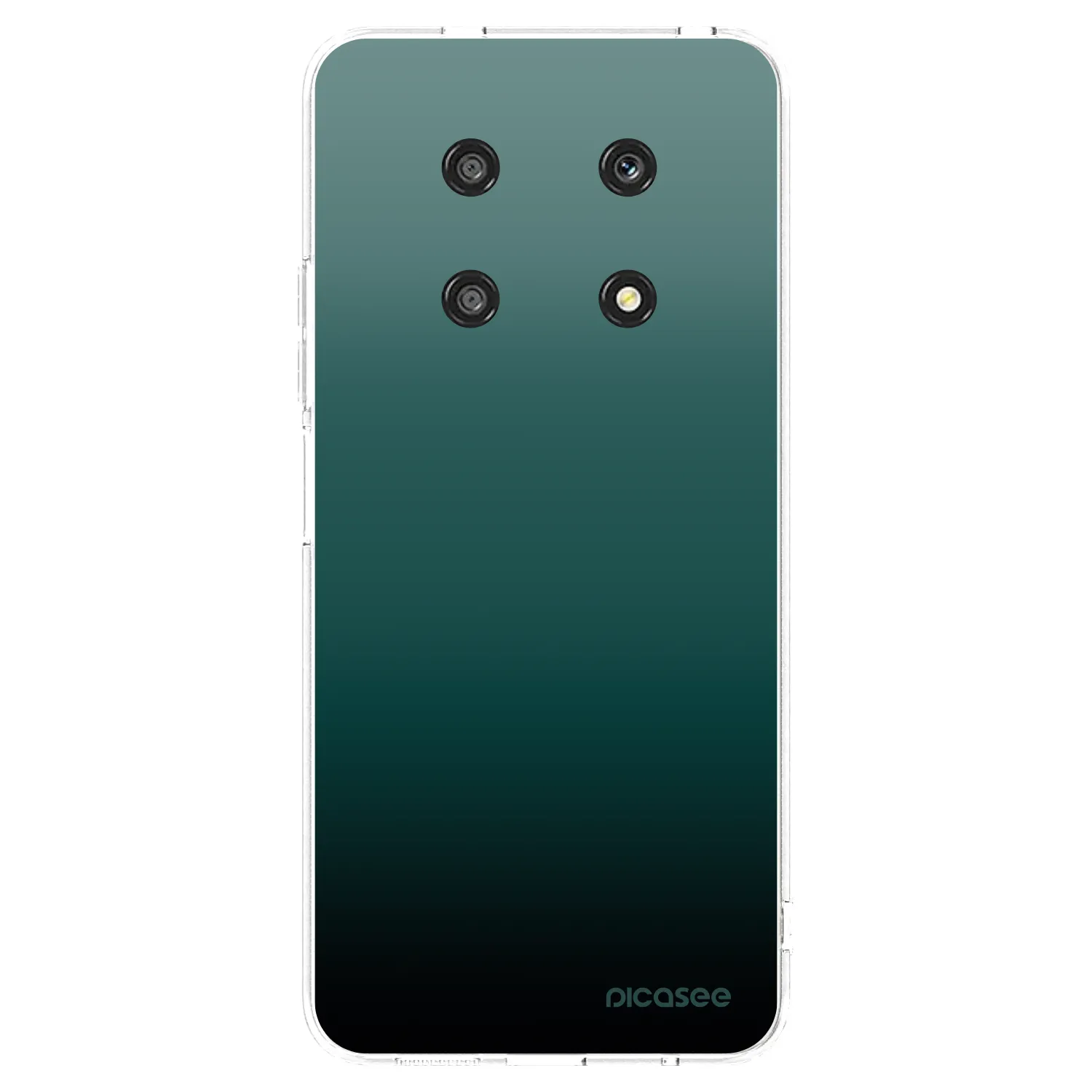 Picasee Honor Magic4 Lite 5G Hülle - Transparentes Silikon - Verdant Fade