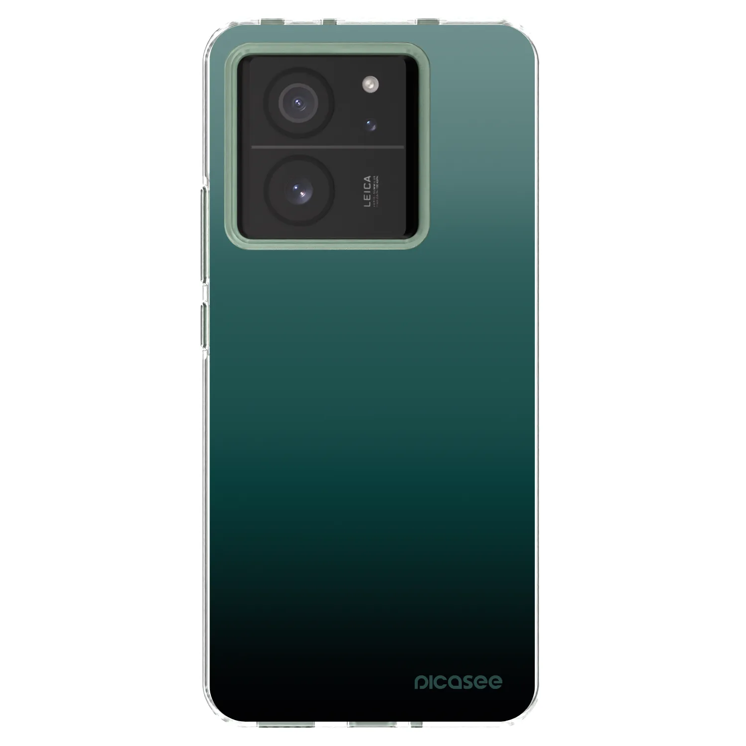 Picasee Xiaomi 13T Pro Hülle - Transparentes Silikon - Verdant Fade