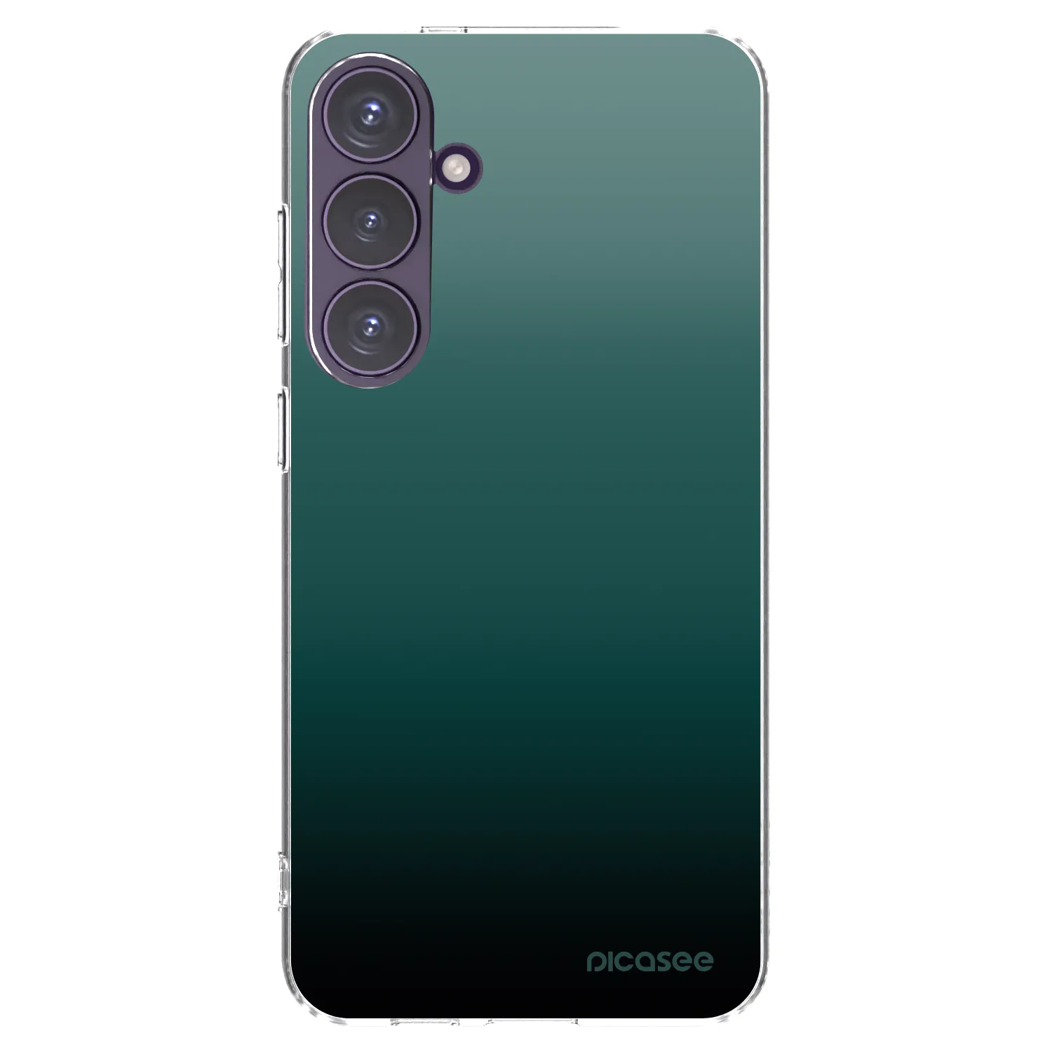 Picasee Samsung Galaxy S24+ S926B 5G Hülle - Transparentes Silikon - Verdant Fade