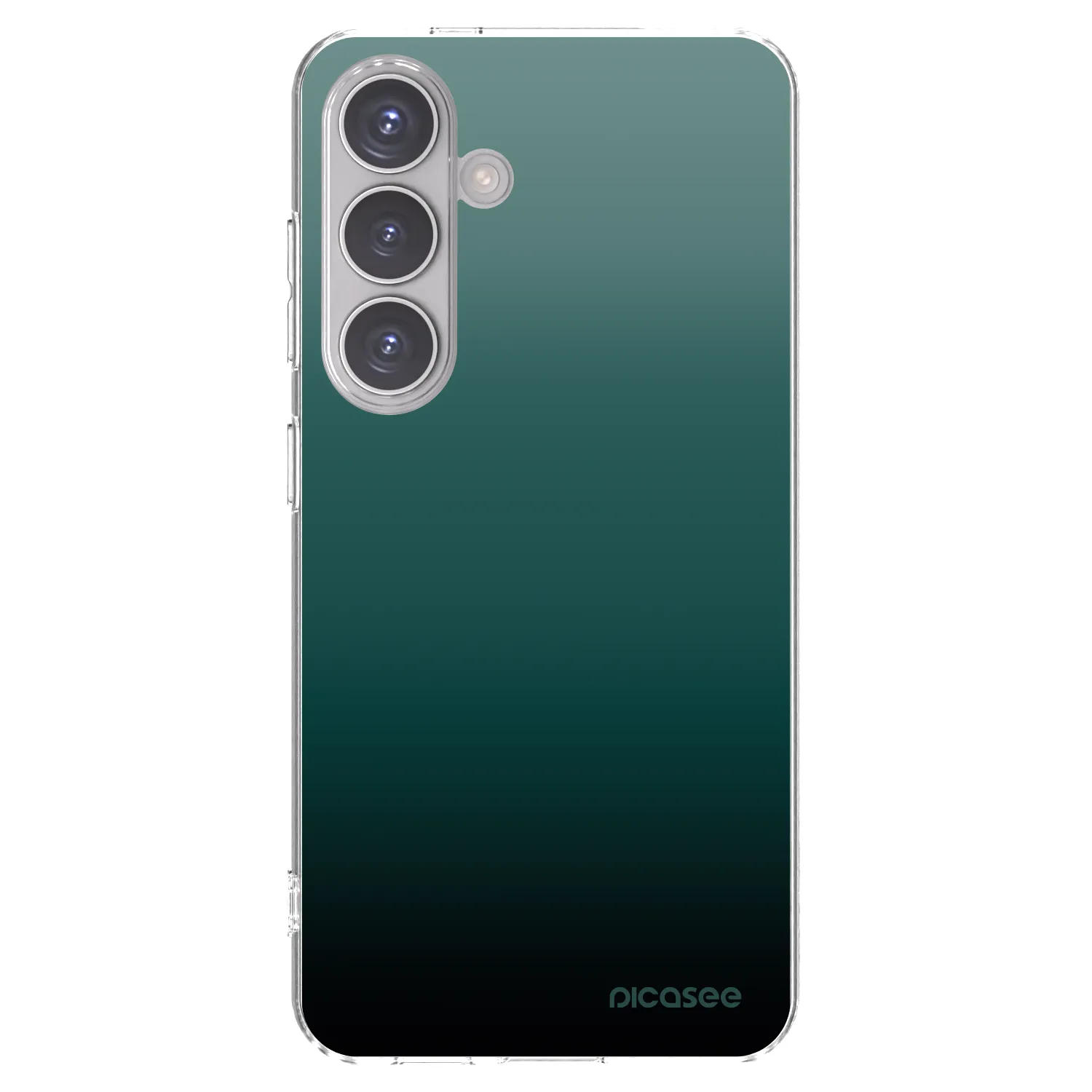 Picasee Samsung Galaxy S24 S921B 5G Hülle - Transparentes Silikon - Verdant Fade