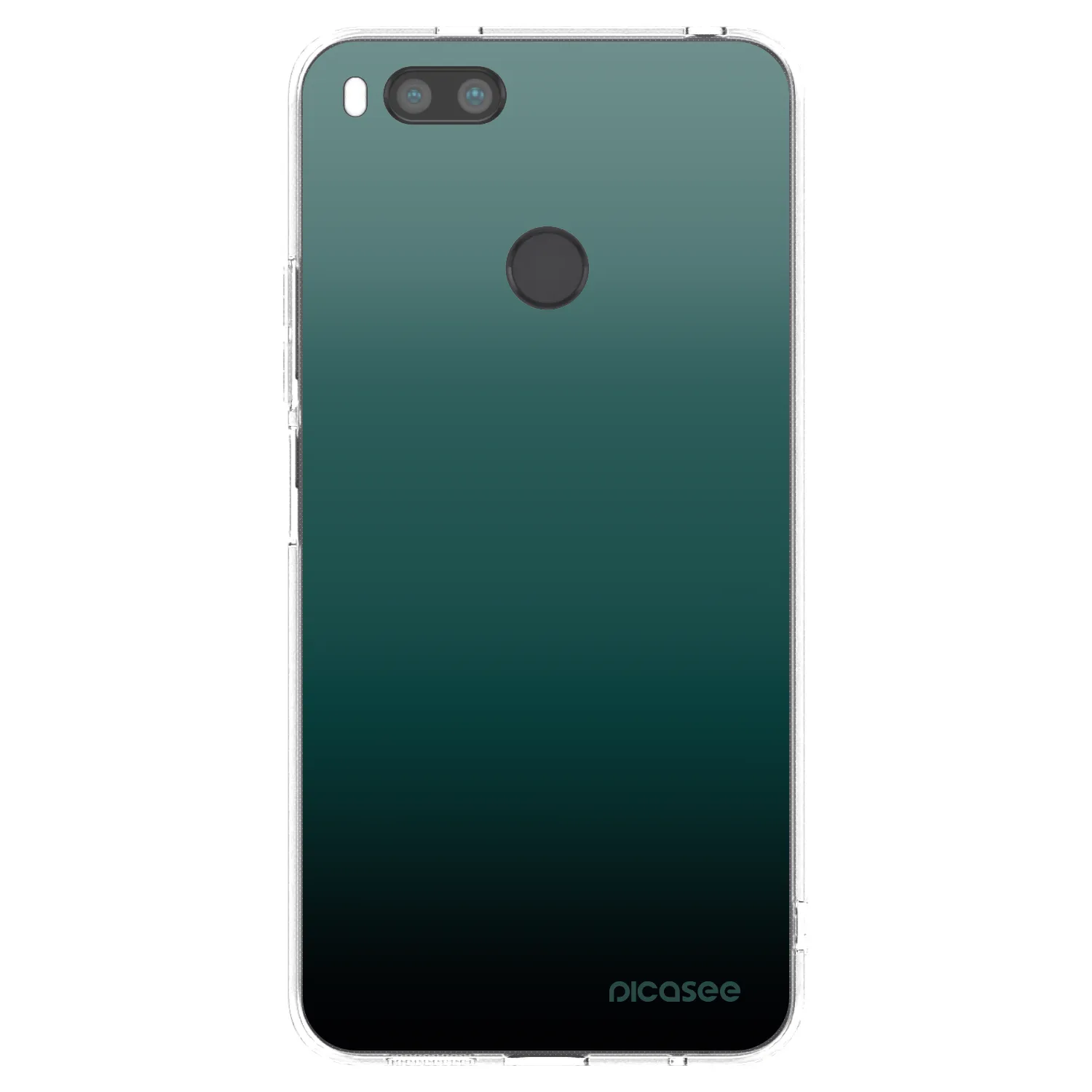 Picasee Xiaomi Redmi Note 11S 5G Hülle - Transparentes Silikon - Verdant Fade
