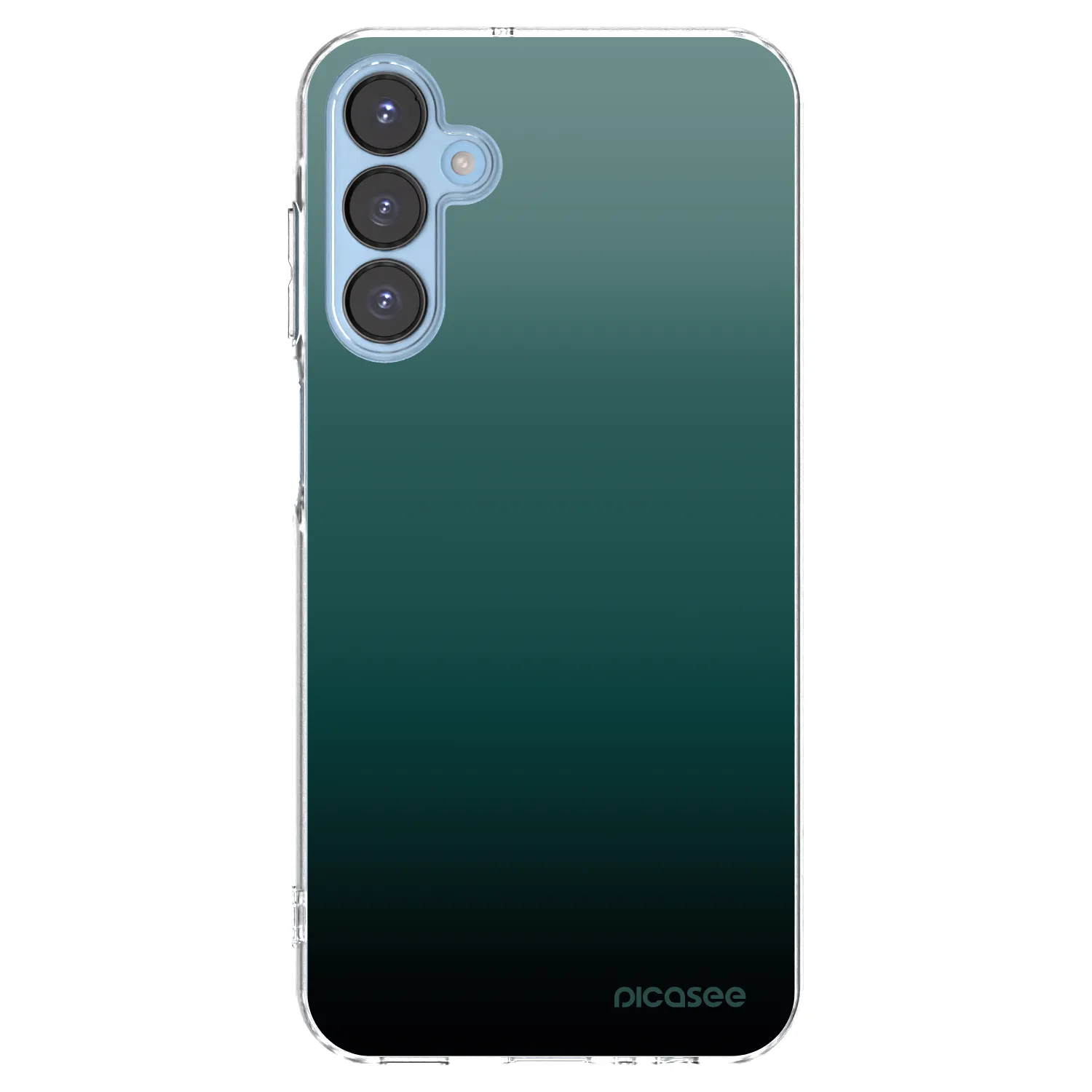 Picasee Samsung Galaxy A15 A156B 5G Hülle - Transparentes Silikon - Verdant Fade