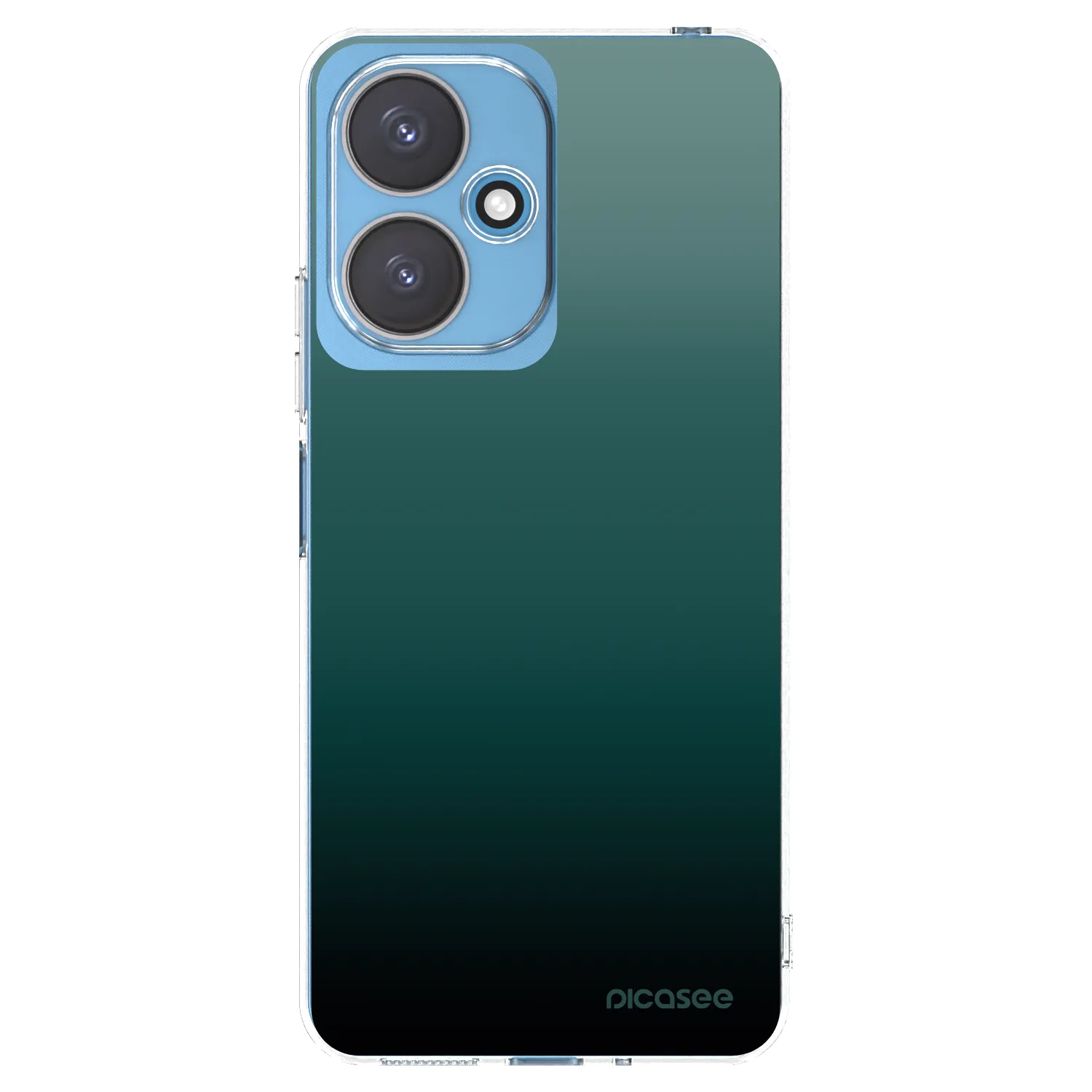 Picasee Xiaomi Redmi 13C 5G Hülle - Transparentes Silikon - Verdant Fade