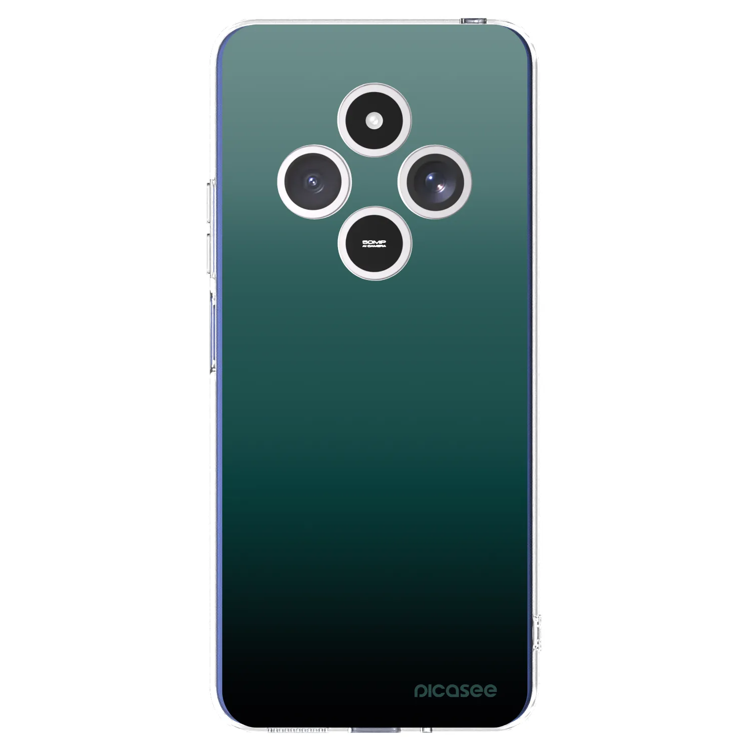 Picasee Xiaomi Redmi 14C Hülle - Transparentes Silikon - Verdant Fade