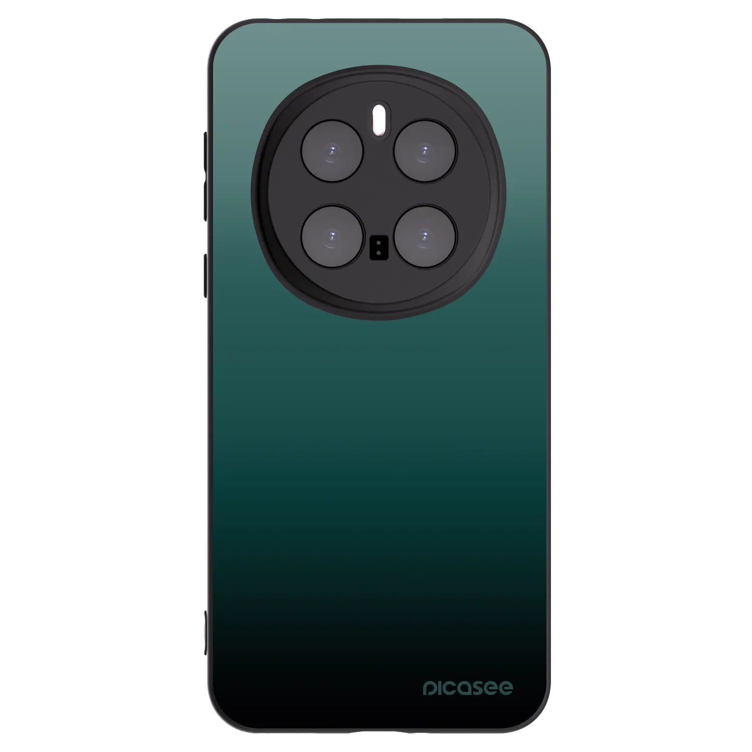 Picasee Honor Magic7 Pro 5G Hülle - Schwarzes Silikon - Verdant Fade