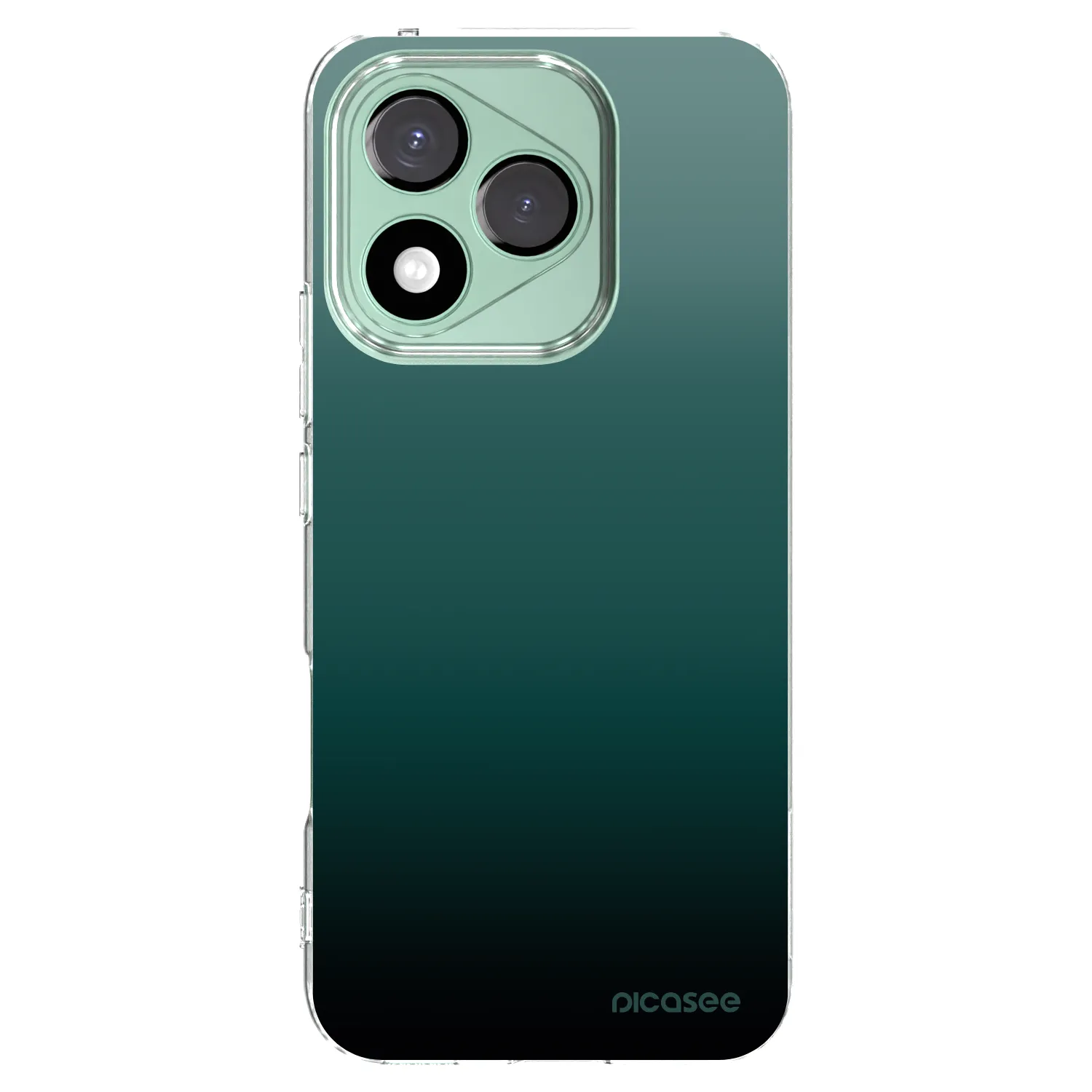 Picasee Honor 400 Lite 5G Hülle - Transparentes Silikon - Verdant Fade