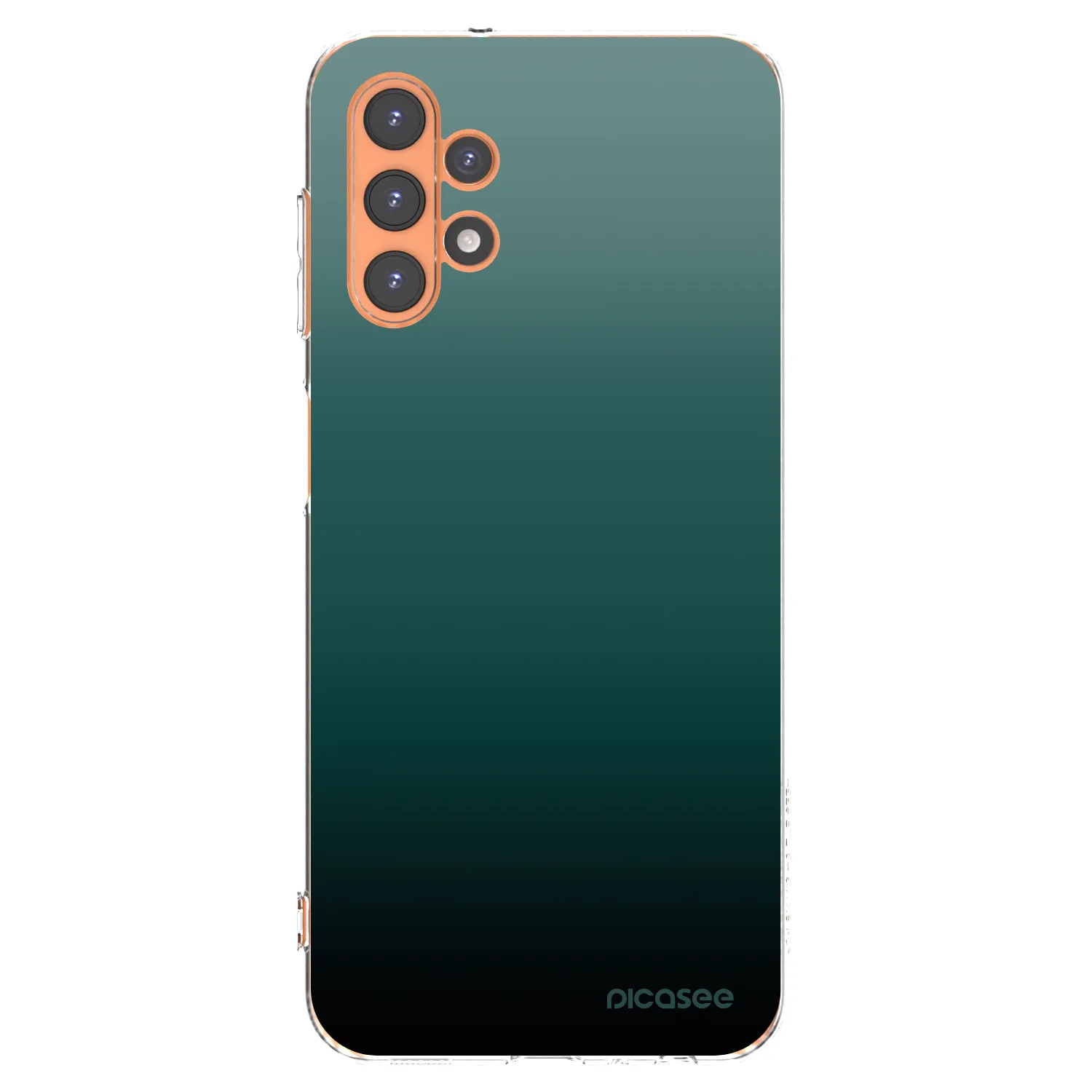 Picasee Samsung Galaxy A13 5G Hülle - Transparentes Silikon - Verdant Fade