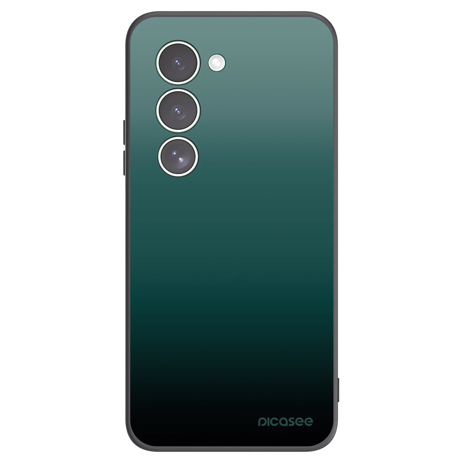 Picasee Xiaomi Redmi 15 5G Hülle - Schwarzes Silikon - Verdant Fade