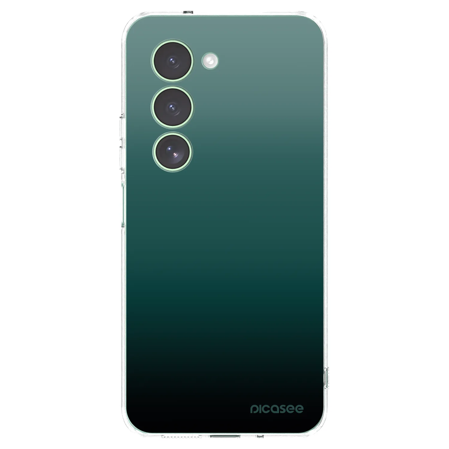 Picasee Xiaomi Redmi 15 5G Hülle - Transparentes Silikon - Verdant Fade