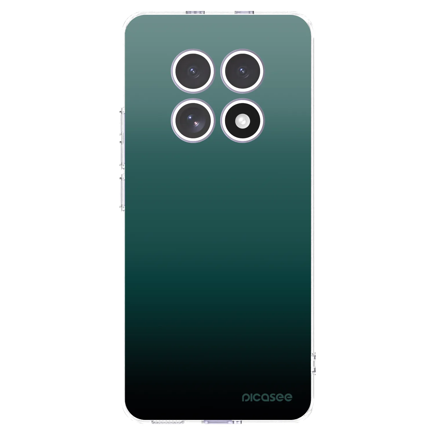 Picasee Xiaomi Redmi Note 15 Hülle - Transparentes Silikon - Verdant Fade