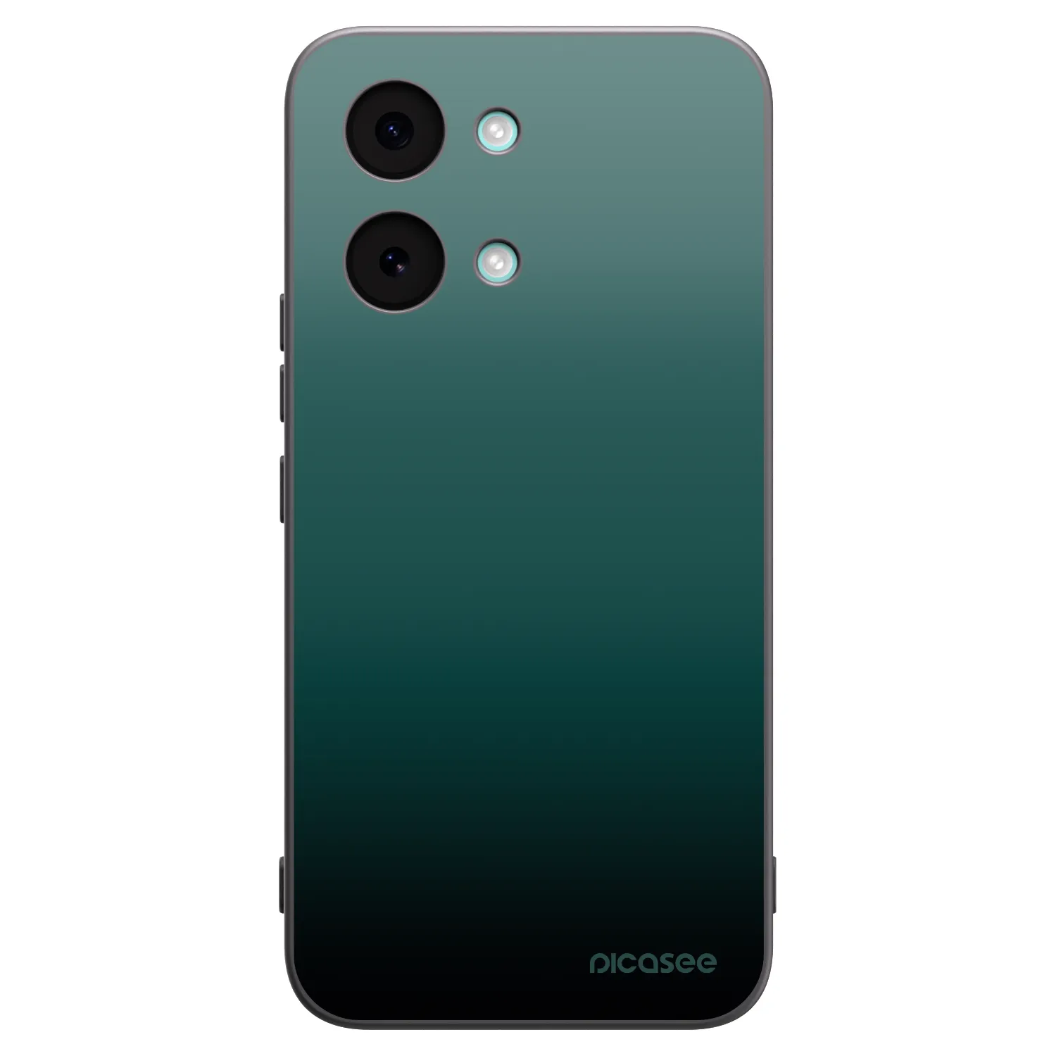 Picasee Xiaomi Poco X8 Pro Max Hülle - Schwarzes Silikon - Verdant Fade