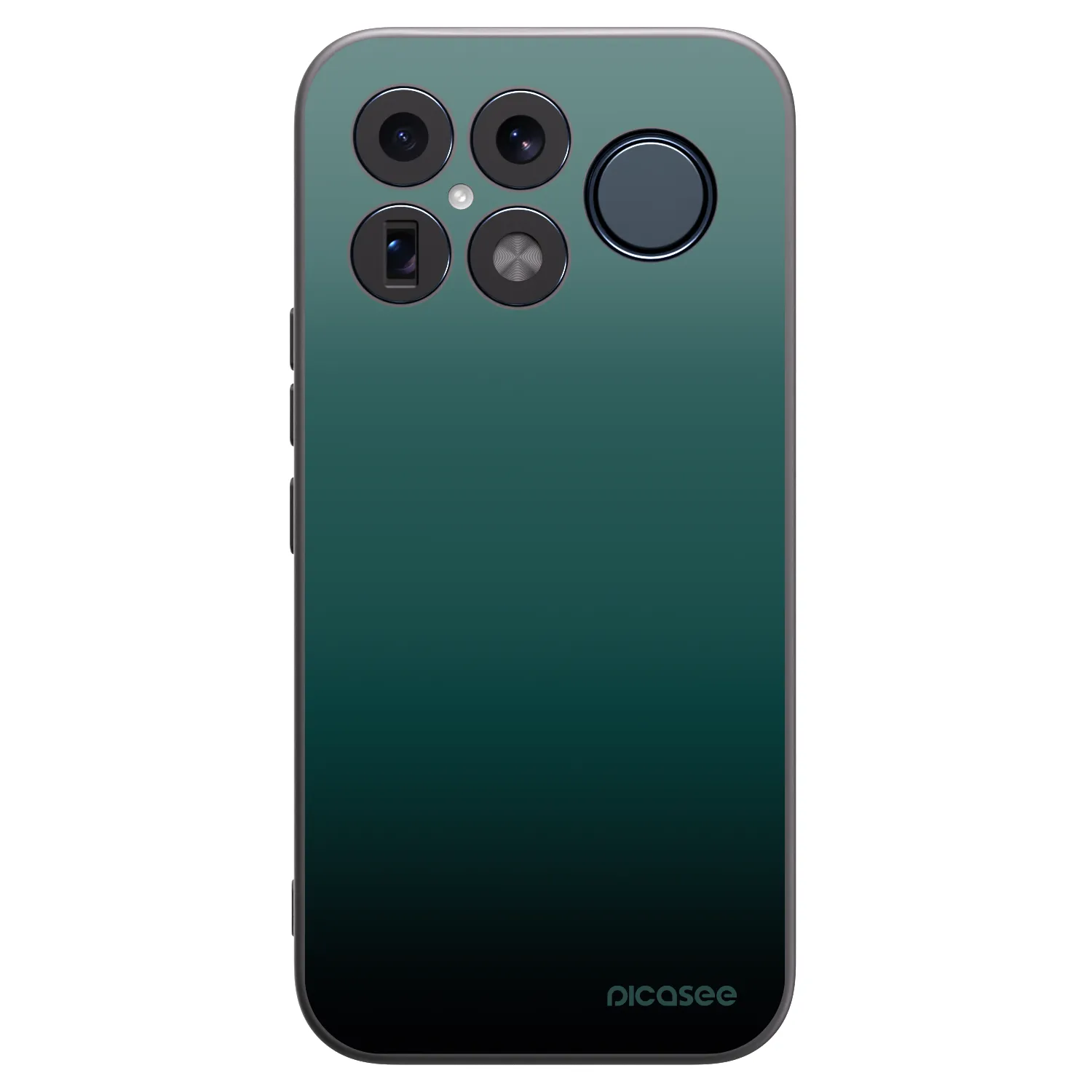 Picasee Xiaomi Poco F8 Ultra Hülle - Schwarzes Silikon - Verdant Fade