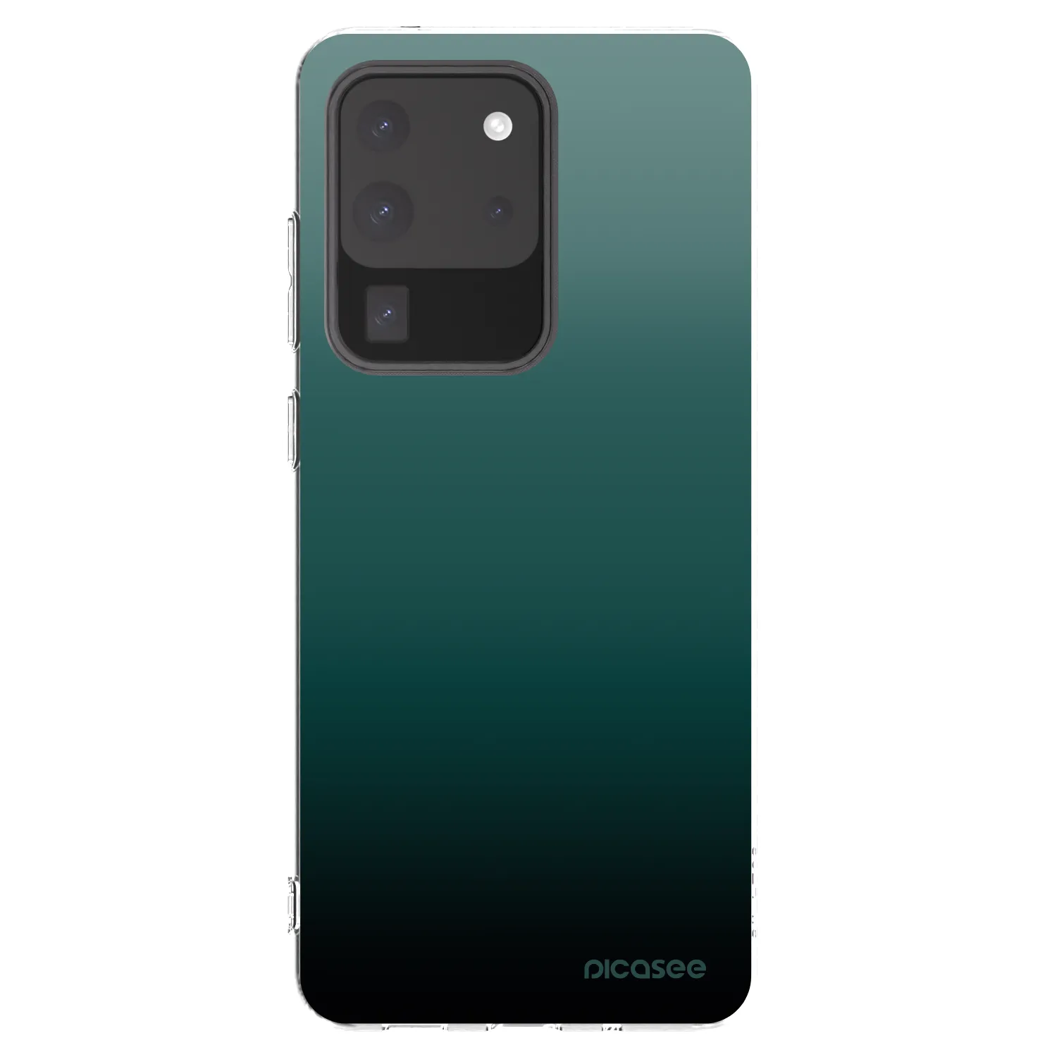 Picasee Samsung Galaxy S20 Ultra 5G G988F Hülle - Transparentes Silikon - Verdant Fade