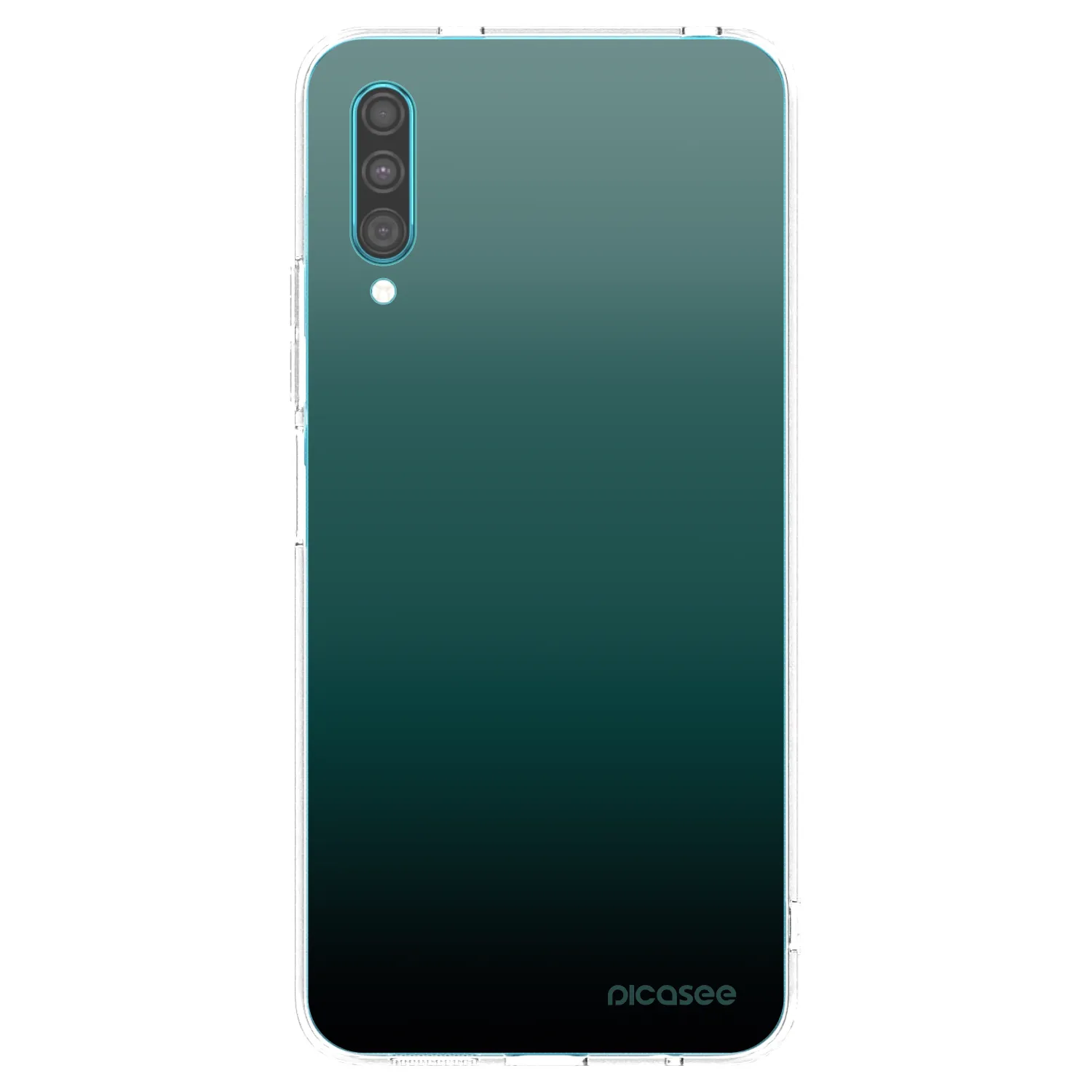 Picasee Samsung Galaxy A30s A307F Hülle - Transparentes Silikon - Verdant Fade