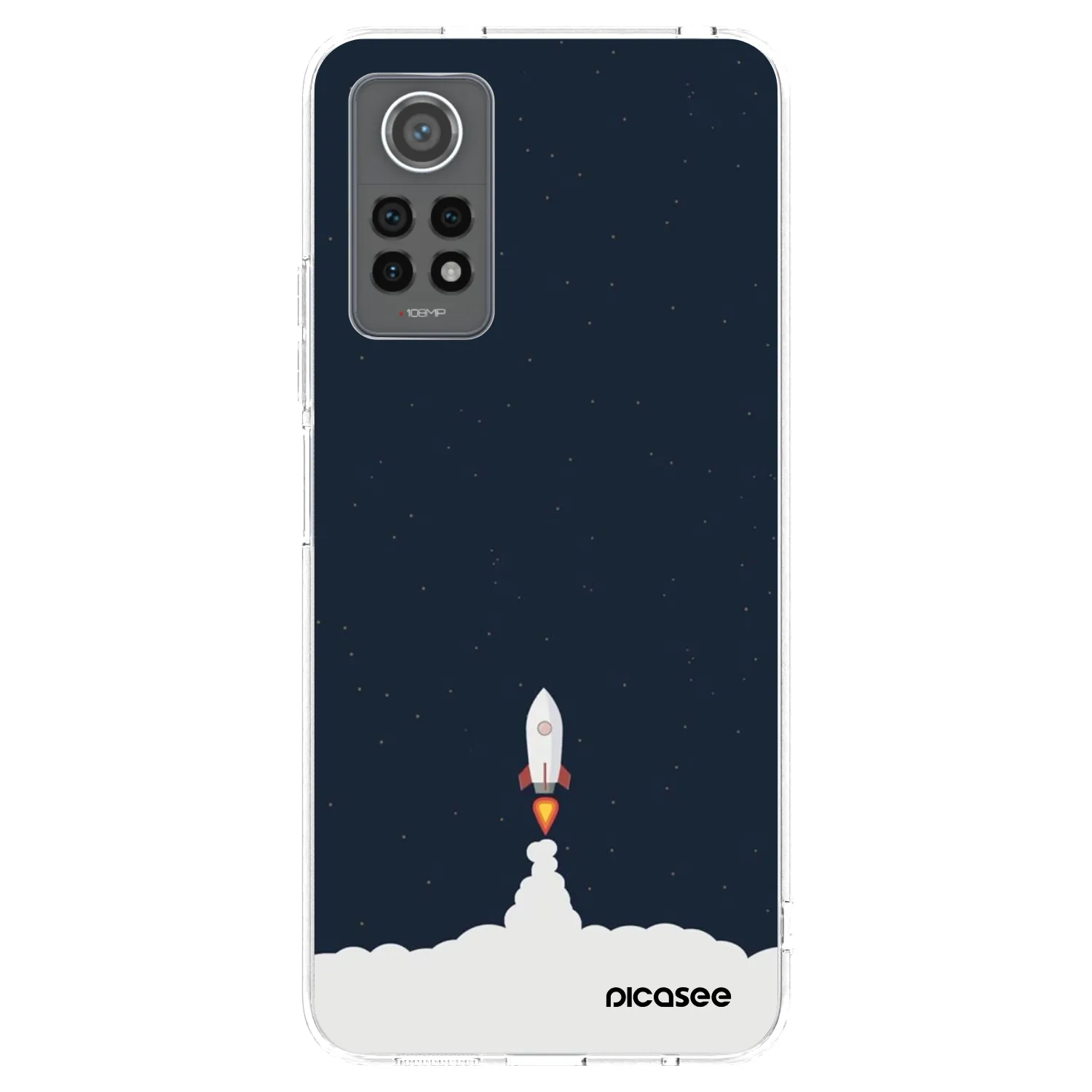 Picasee Xiaomi Redmi Note 12 Pro 4G Hülle - Transparentes Silikon - Astronaut 2