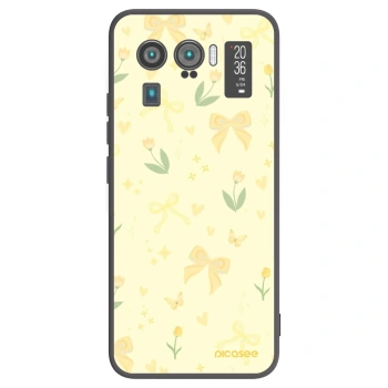 Picasee Xiaomi Mi 11 Ultra Hülle - Schwarzes Silikon - Honey Blossom