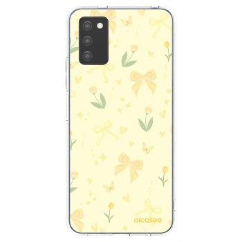 Picasee Samsung Galaxy A02s A025G Hülle - Transparentes Silikon - Honey Blossom