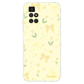Picasee Xiaomi Redmi 10 Hülle - Transparentes Silikon - Honey Blossom