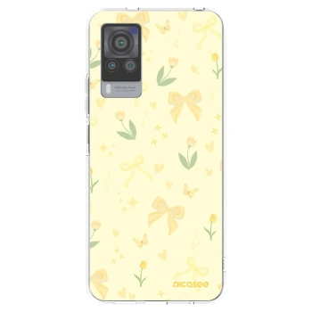 Picasee Vivo X60 Pro 5G Hülle - Transparentes Silikon - Honey Blossom