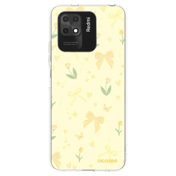 Picasee Xiaomi Redmi 10C Hülle - Transparentes Silikon - Honey Blossom