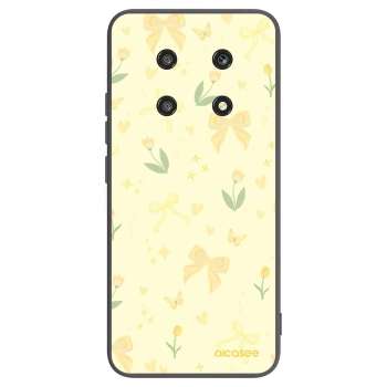 Picasee Honor Magic4 Lite 5G Hülle - Schwarzes Silikon - Honey Blossom