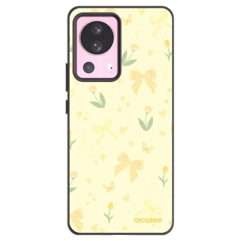 Picasee Xiaomi 13 Lite Hülle - Schwarzes Silikon - Honey Blossom