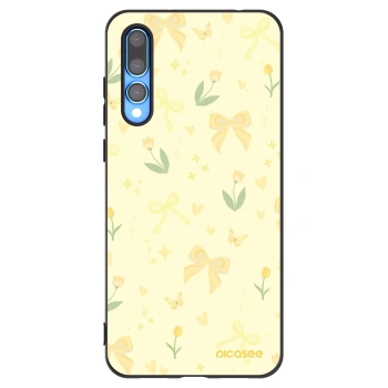 Picasee Huawei P20 Pro Hülle - Schwarzes Silikon - Honey Blossom