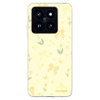Picasee Xiaomi 14 Pro Hülle - Transparentes Silikon - Honey Blossom