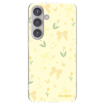 Picasee Samsung Galaxy S24 S921B 5G Hülle - Transparentes Silikon - Honey Blossom