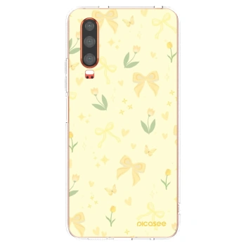 Picasee Huawei P30 Hülle - Transparentes Silikon - Honey Blossom