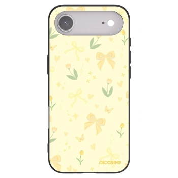 Picasee Apple iPhone Air Hülle - Schwarzes Silikon - Honey Blossom