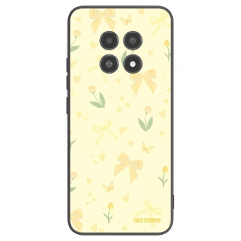 Picasee Realme 12X Hülle - Schwarzes Silikon - Honey Blossom