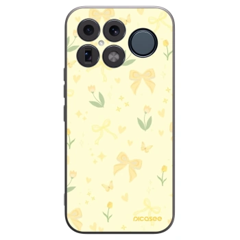 Picasee Xiaomi Poco F8 Ultra Hülle - Schwarzes Silikon - Honey Blossom