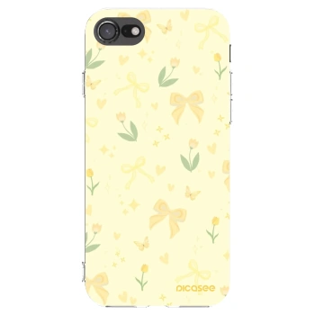 Picasee Apple iPhone 8 Hülle - Transparentes Silikon - Honey Blossom