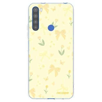 Picasee Xiaomi Redmi Note 8T Hülle - Transparentes Silikon - Honey Blossom