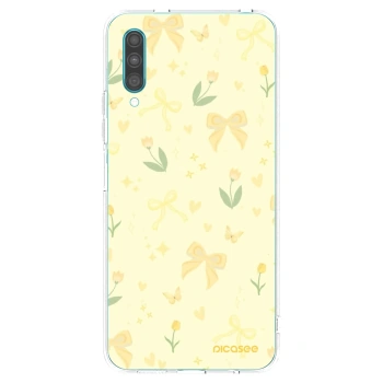 Picasee Samsung Galaxy A30s A307F Hülle - Transparentes Silikon - Honey Blossom