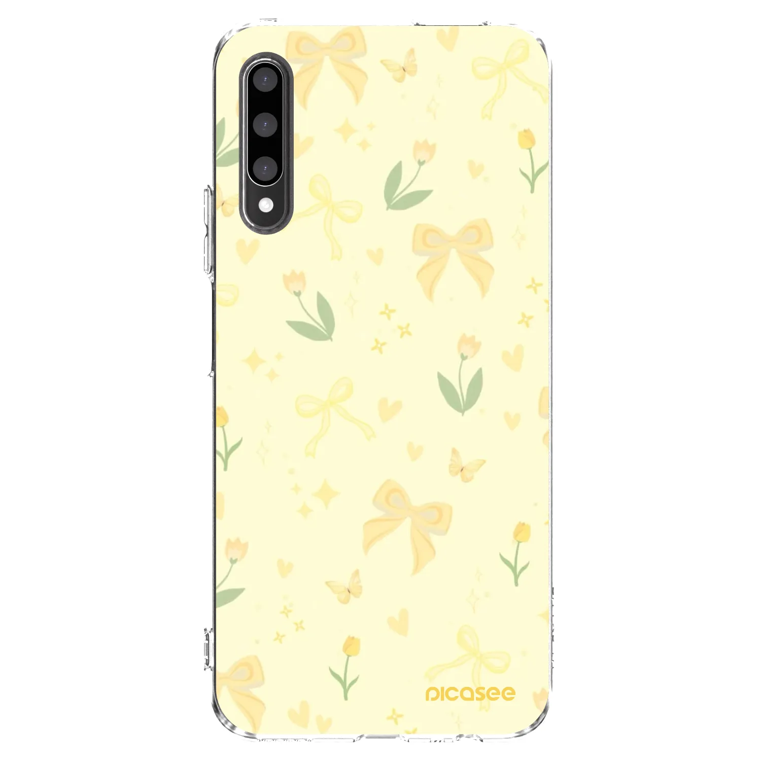 Picasee Honor 9X Pro Hülle - Transparentes Silikon - Honey Blossom