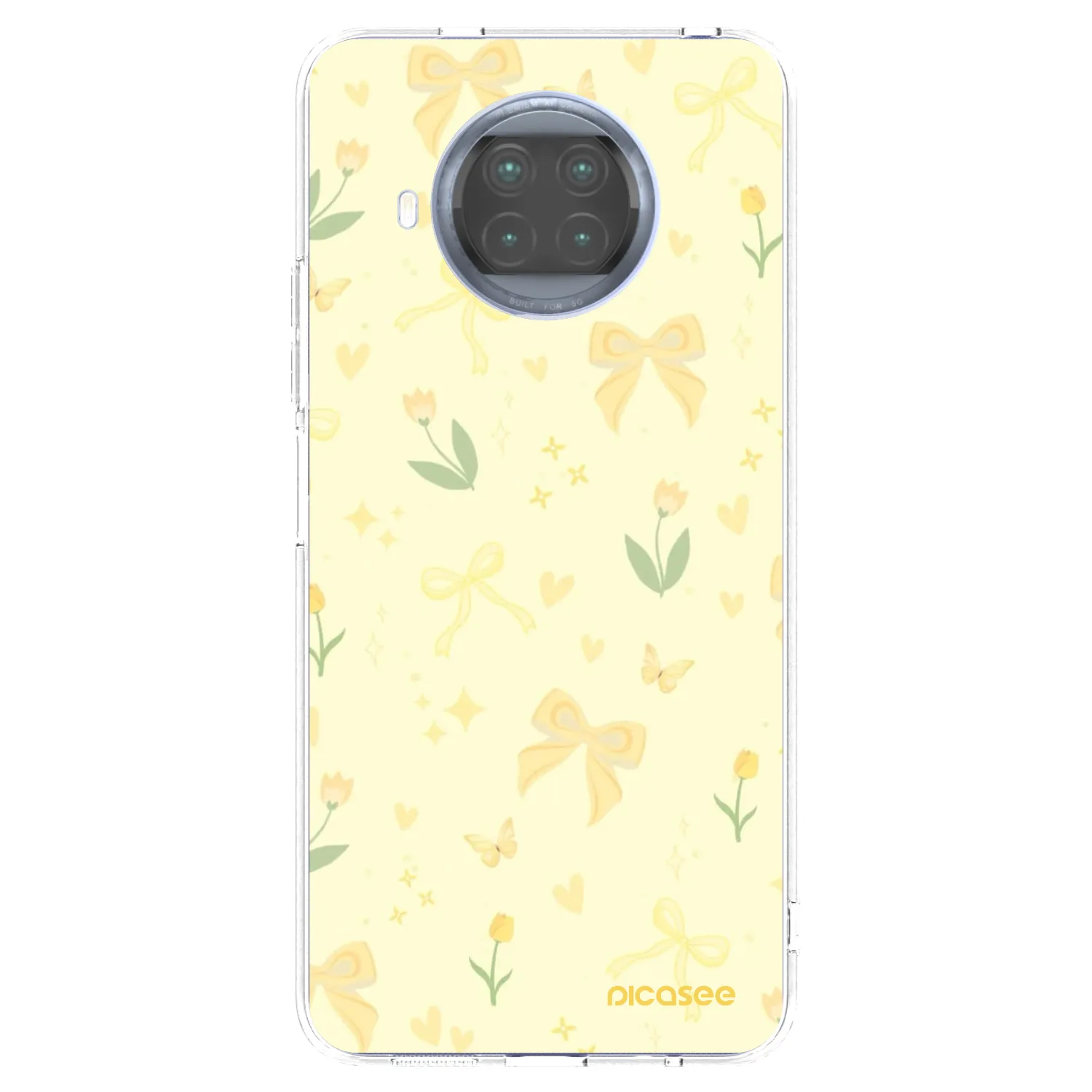 Picasee Xiaomi Mi 10T Lite Hülle - Transparentes Silikon - Honey Blossom
